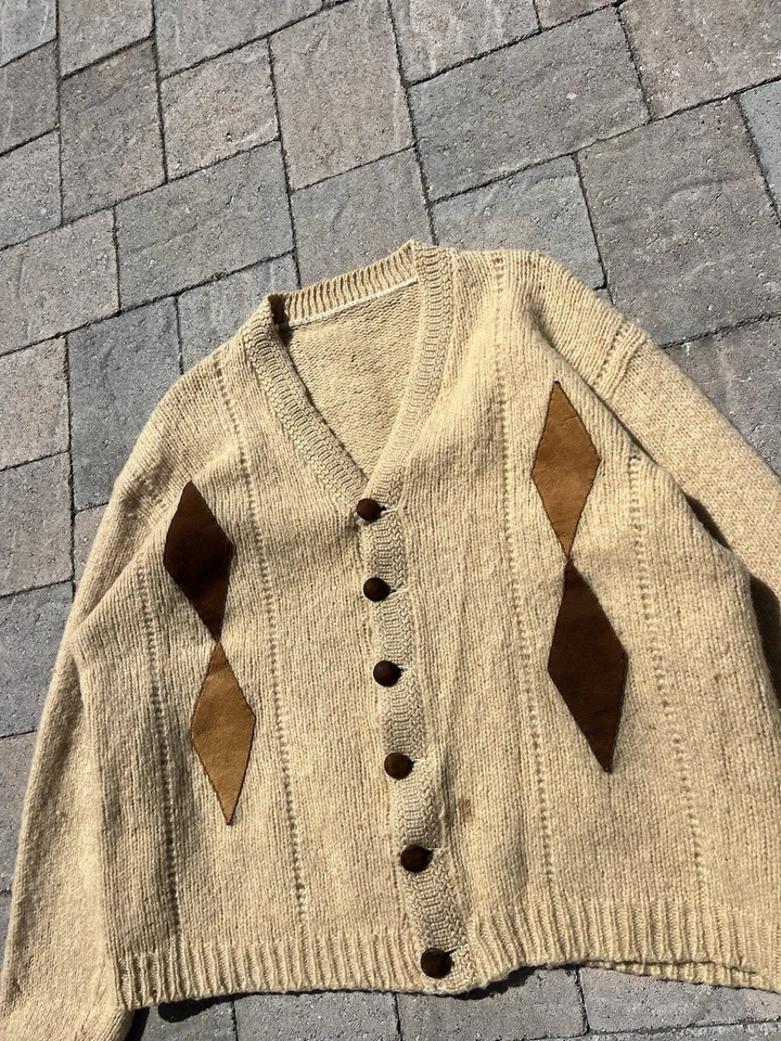 vintage mohair rockabilly kurt cobain cardigan - Image 2 of 3