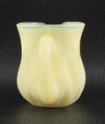 Boyd's Crystal Art Glass MINI PITCHER #18 LEMON ICE Glows NOS — photo 6