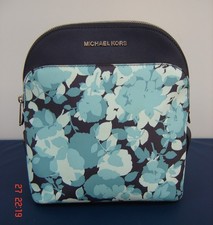 Michael Kors small backpack ~ print design AC 1712  ~ pre owned