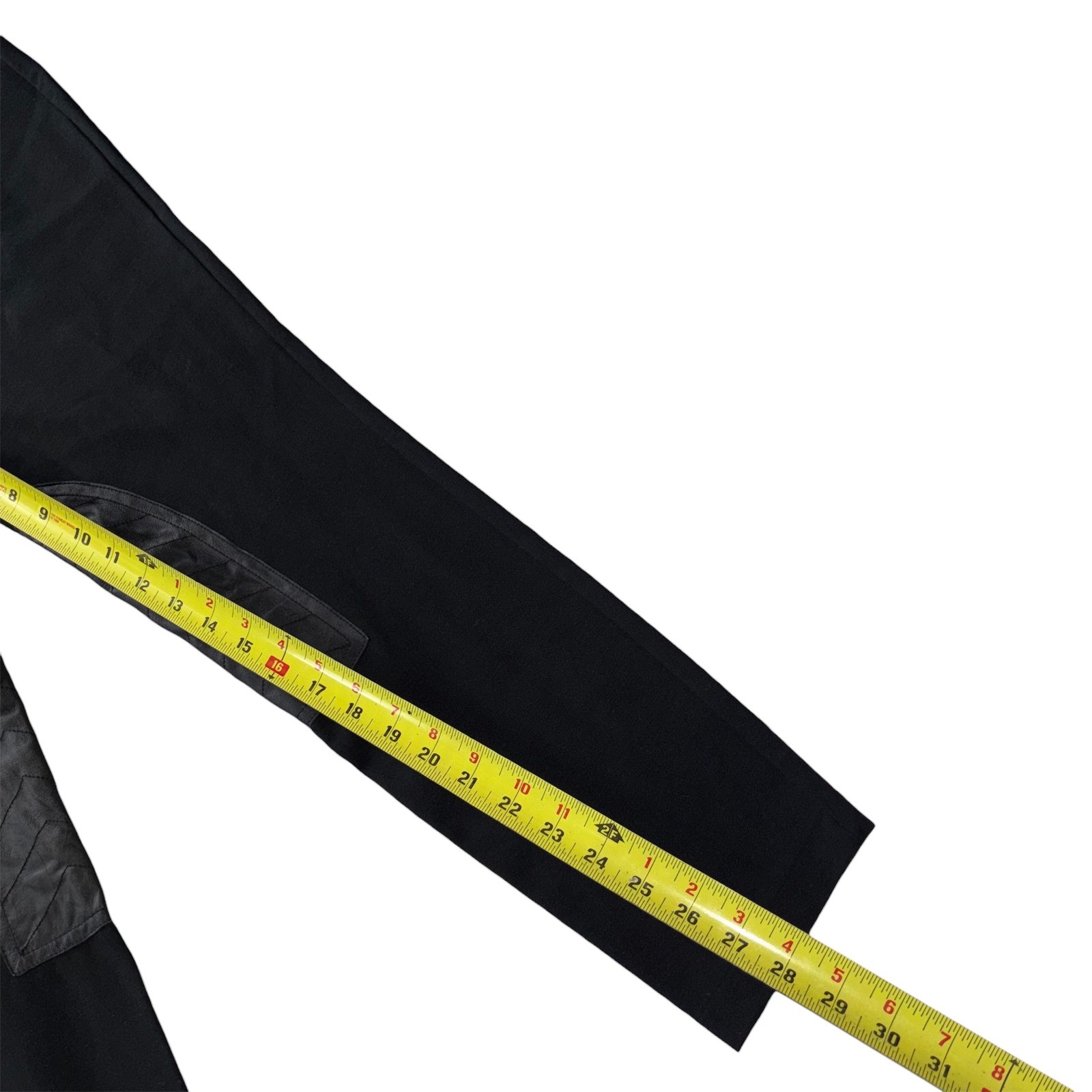 Polo Ralph Lauren Women's M Black Riding Jodhpur Style Leggings Grip Patch