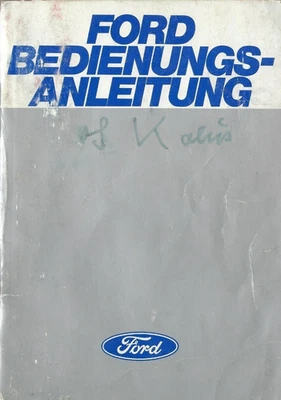 FORD Bedienungsanleitung / Betriebsanleitung Ausgabe 1978 P/VIK-41 11/78-5 - Bild 1 von 2