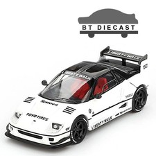 MINI GT MAZDA AZ-1 LIBERTY WALK LB40 2024 TOKYO AUTO SALON 1/64 WHITE MGT00953