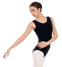 Dance Pre-Owned Leotard Cotton Tank XS Child Black Ballet Modern
