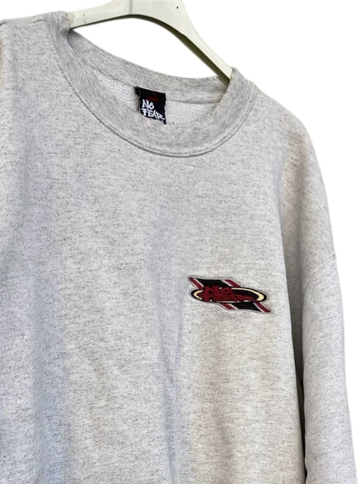 No Fear Crewneck Sweatshirt / Skater felpa Made In Usa Streetwear VTG - Imagen 2 de 4