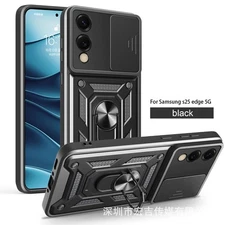 For Samsung Galaxy S25 Ultra S24 S23 S22 S21 FE Case Phone Cover With Ring Stand