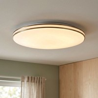 Led Decken Lampe Wohn Schlaf Zimmer Beleuchtung Diele Leuchte Rund Chrom