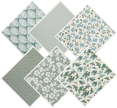 6 Pack Swedish Dishcloths for Kitchen, Super Absorbent Washable Swedish Dish Tow - Picture 1 of 19