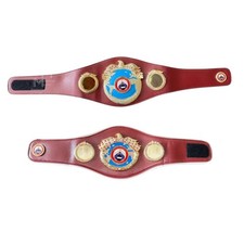 WBO Championship BOXING Replica Leather Belt 3D Metal Plate in Adult & Mini Size