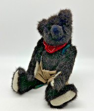 Mansfield Bear Mary Meyer Green Mountain Bears Brown Bear Shorts Suspenders