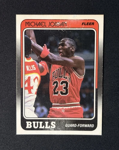 Fleer 1988-89 Michael Jordan #17 Chicago Bulls NBA \*READ\*
