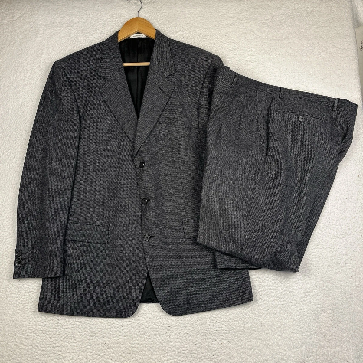 Yves Saint Laurent ダークグレー スーツ一式 成人式スーツ Saint
