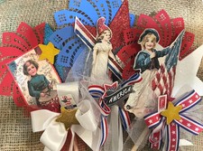 Set Of 3 Patriotic 4th Of July Independence Day Celebration Party Pics