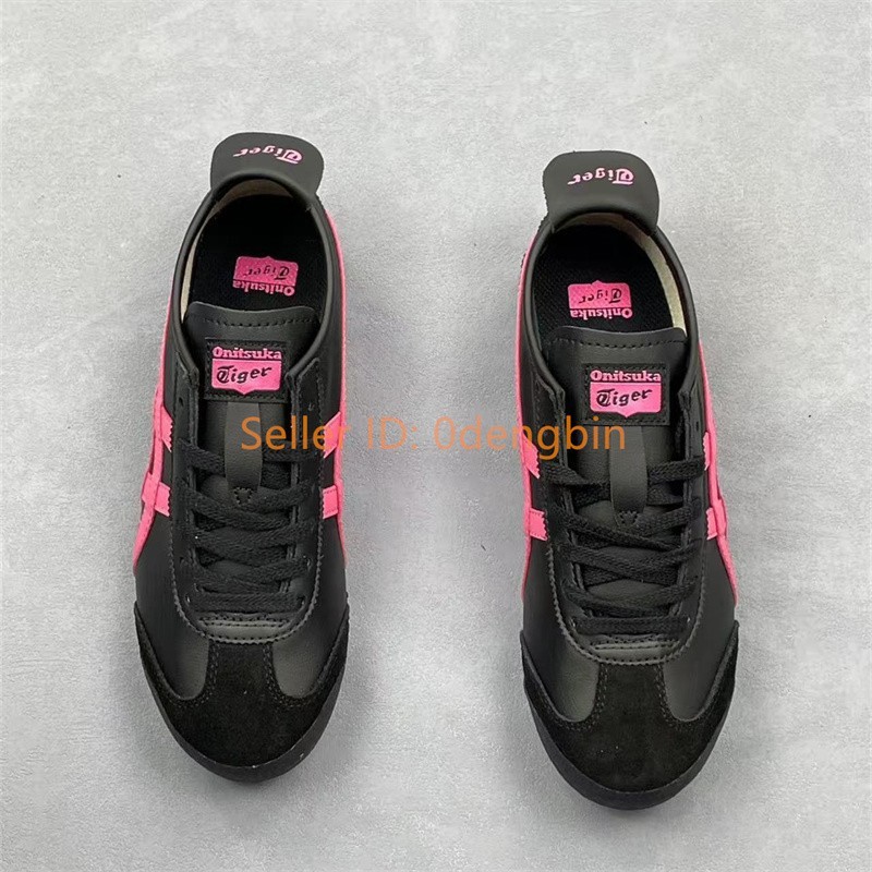 Sneakers vintage Onitsuka Tiger MEXICO 66 uomo donna nero rosa 1183C102-005 foto 3