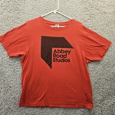 Abbey Road Studios T Shirt XL The Beatles Vintage 90s Souvenir Official *Dot