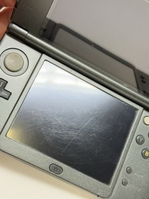 New Nintendo 3DS XL LL Metallic Black Console w/ Charger - USA Seller