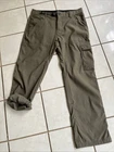 prAna NEW! Men's Olive Green ZION II STRETCH Convertible Leg Hiking Pants 32x30