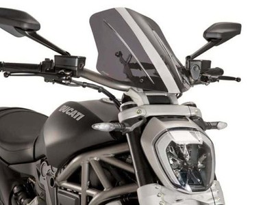 Puig Light Smoke New Generation Adjustable Screen Ducati XDiavel Dark 2021-2024