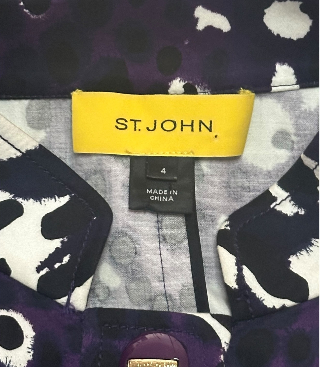 ST. JOHN COLLECTION Lightweight Jacket Leopard Pr… - image 10