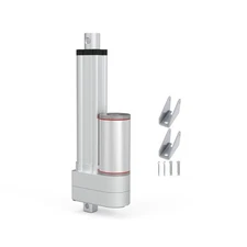 4 Inch 100mm Stroke Linear Actuator 12V 22lbs Force 2"/s with Mounting Bracket