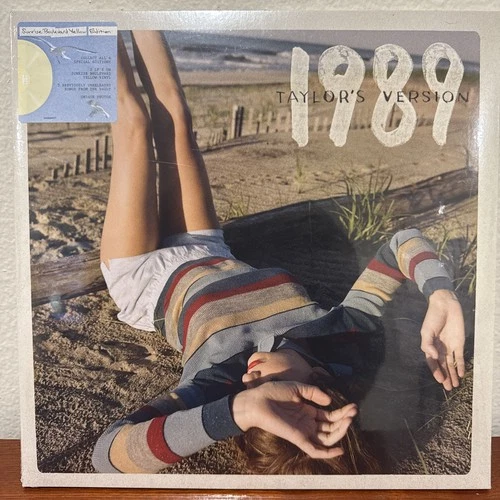 Taylor Swift 1989 Taylor's Version Sunrise Boulevard Yellow Vinyl Record SEALED