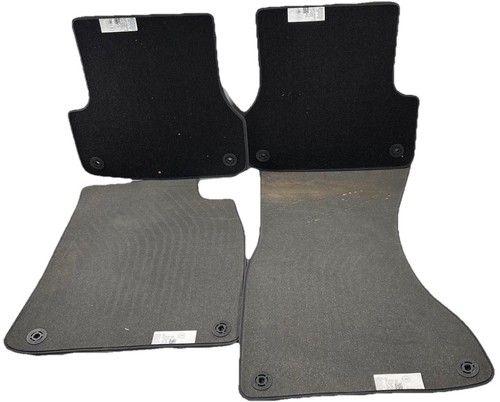 Juego de 4 alfombrillas negras 4G1 863 691 A QA5 para Audi A6 A7 OEM - Imagen 6 de 17