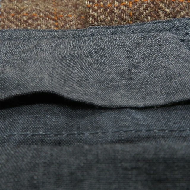 Porter Classic Hand Work Anorak Jacket 16AW Size 3 Brown Wool image 7