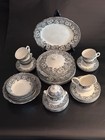 VTG WEDGWOOD Enoch “Malvern” Plates, Cream & Sugar, Bowls, Made In England