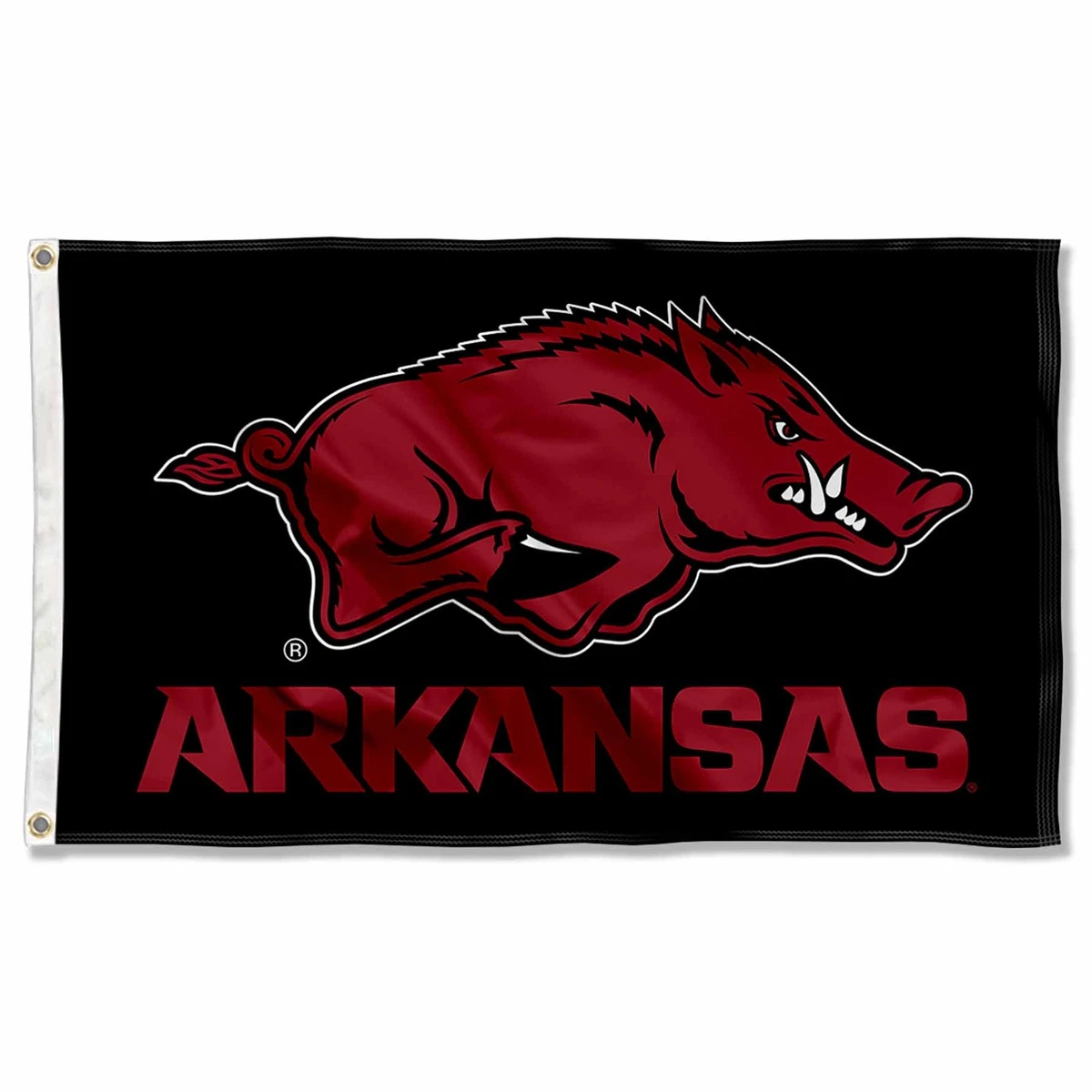 Toppa Ricamata Arkansas Razorbacks University - Ferro Da Stirare 3 X 1 Toppa Ricamata Arkansas Razorbacks University - Ferro Da Stirare 3 X 1