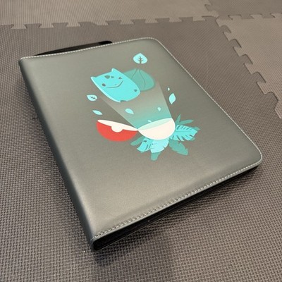 Pokemon TCG Green Bulbasaur 9-Pocket Zip Card Binder 50 Sheets Holds 900 Strap | eBay Pokemon TCG Green Bulbasaur 9-Pocket Zip Card Binder 50 Sheets Holds 900 Strap | eBay