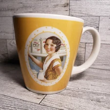 Vintage Style Kellogg’s Cereal Mug 2005 Pep Flakes Shredded Biscuits