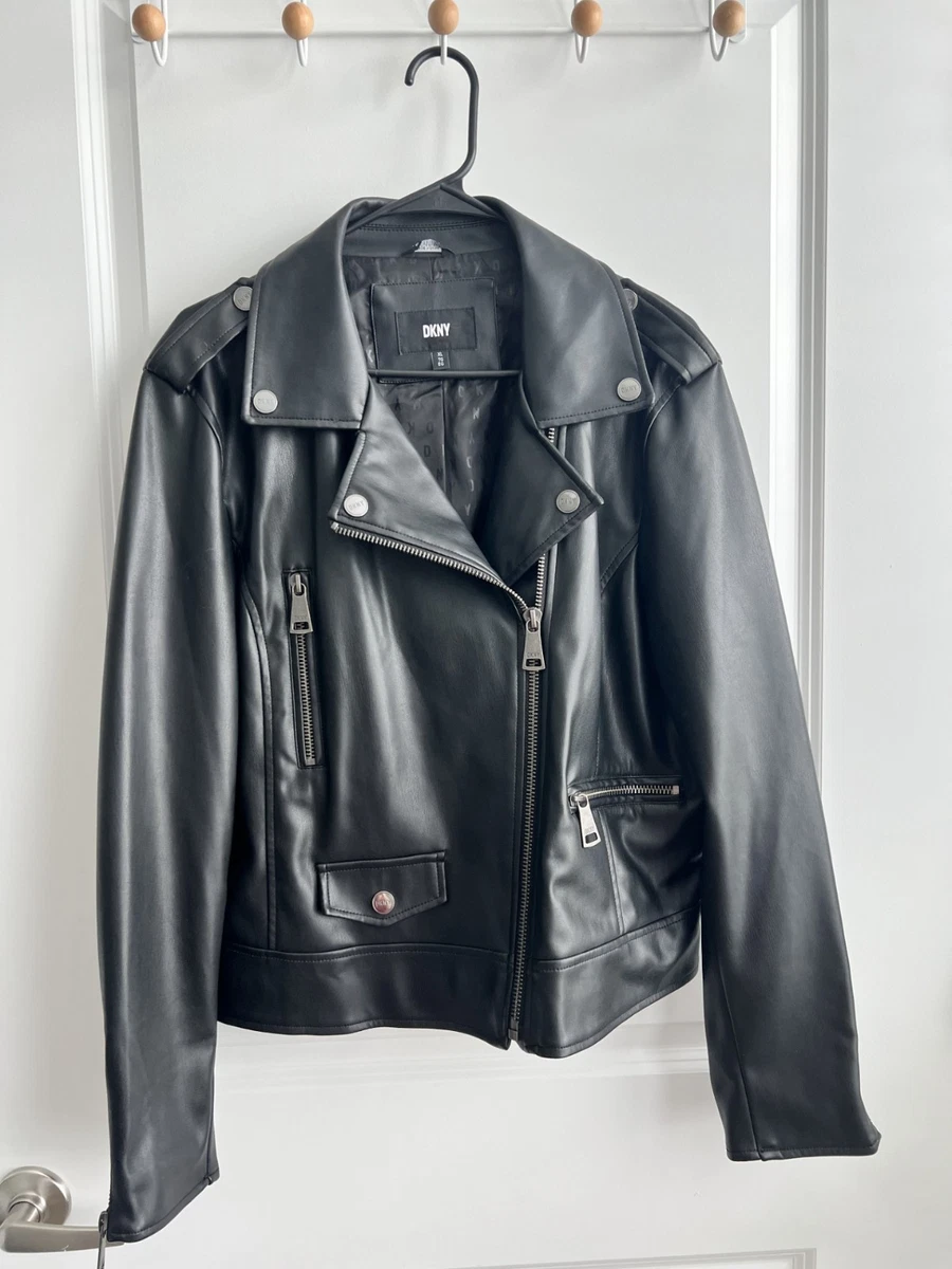 DKNY Leather Jacket products for sale | eBay