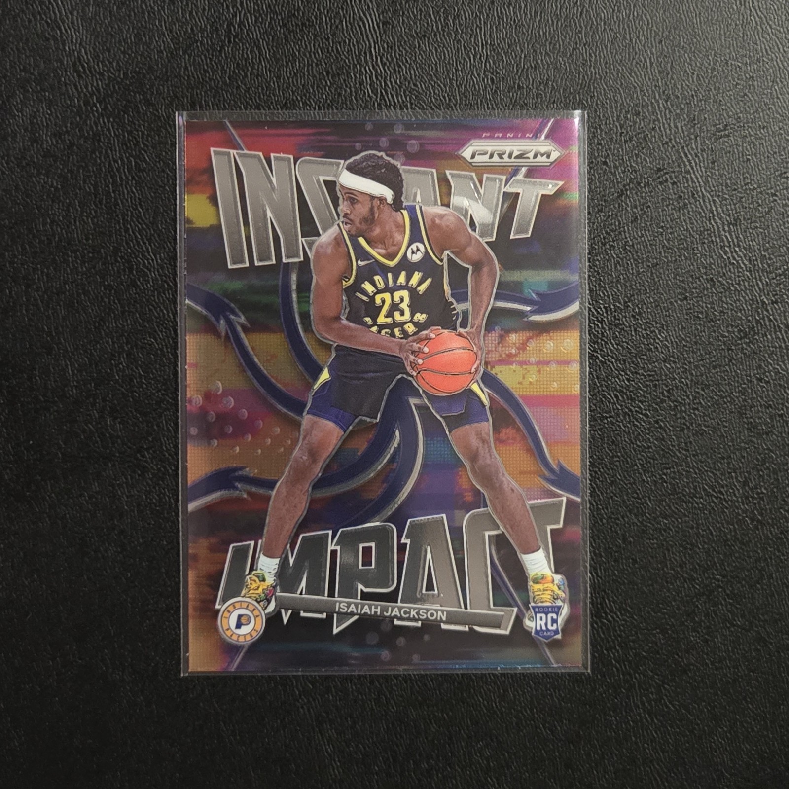 2021-22 Panini Prizm Isaiah Jackson #9 Instant Impact RC