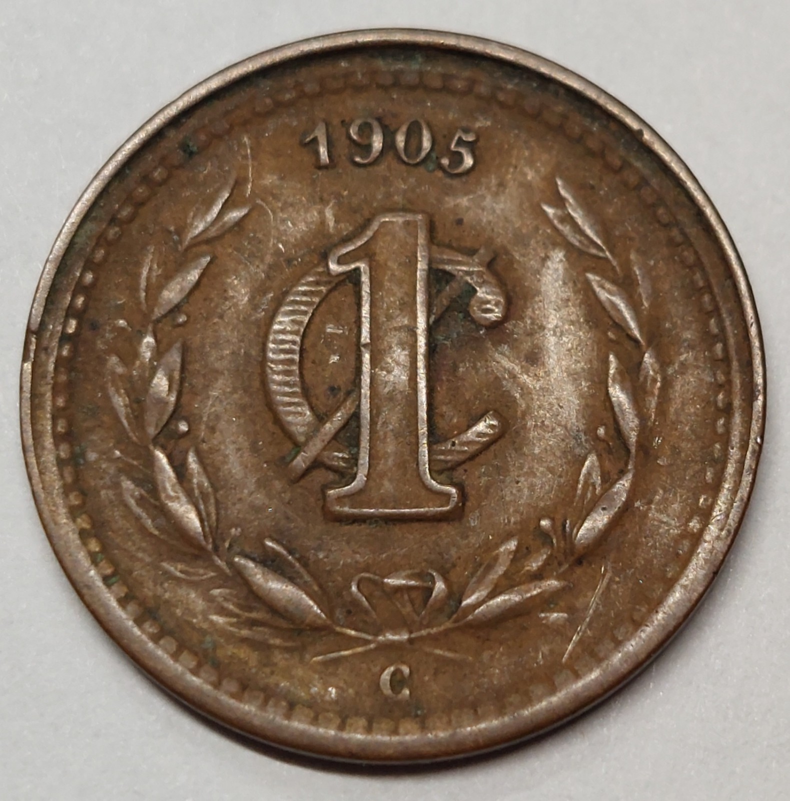 1905C Un Centavo Mexico