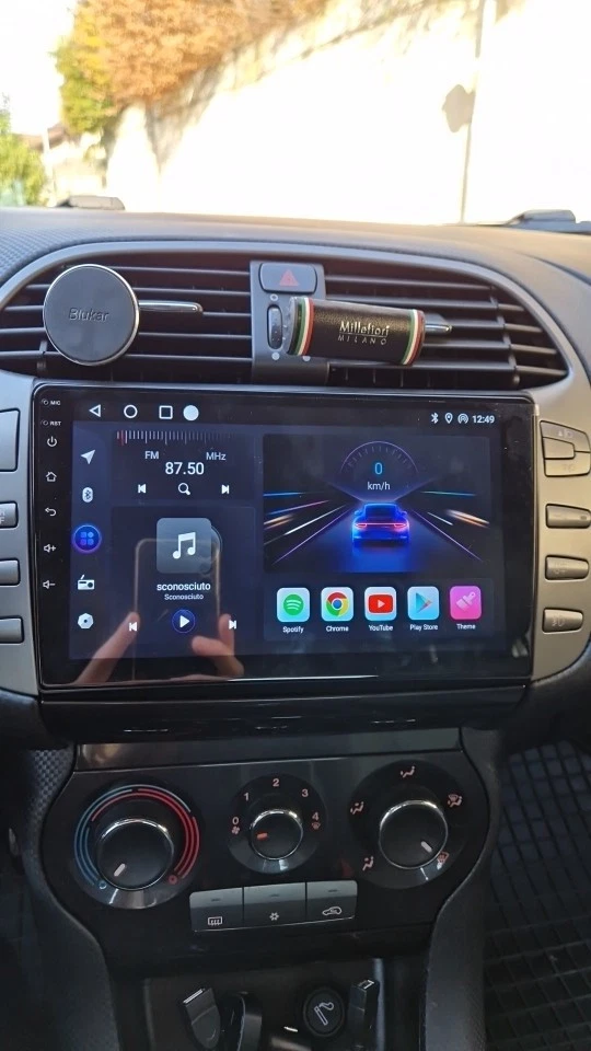 AUTORADIO ANDROID FIAT BRAVO 2007-2012 STEREO AUTO TOUCH 9" POLLICI WIFI 2/32GB - Immagine 3 di 4