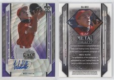 2021 Leaf Metal Draft Purple Wave /15 Wes Kath #BA-WK1 Auto
