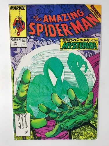 Amazing Spider-Man #311 VF Mysterio Todd McFarlane Marvel Comics 1989