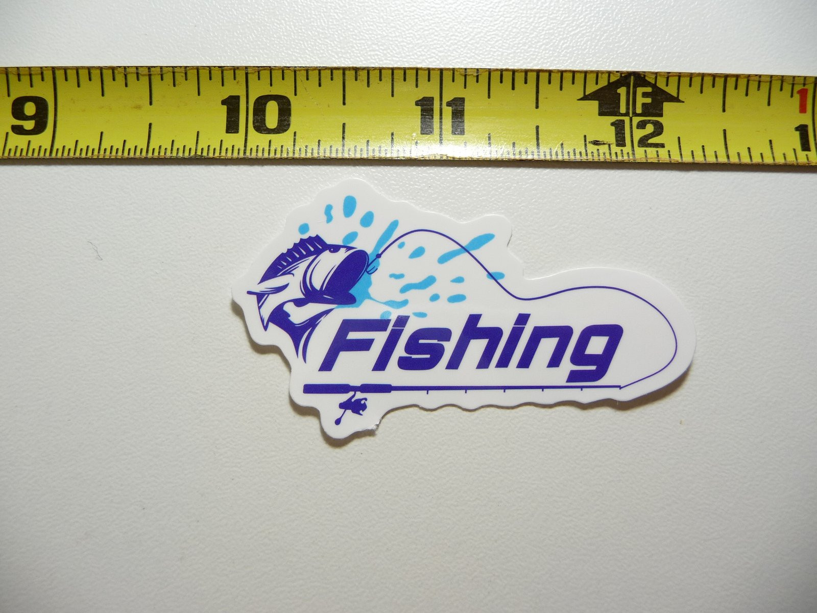 Sport Fishing Caught Fish Vinyl Decal Sticker for Anglers
