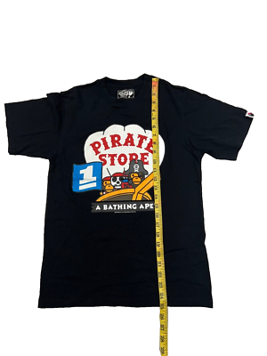 Authentic A Bathing Ape Bape Pirate Store tshirt (Ship DHL) | eBay