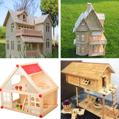 Acquista 10 Pezzi Di Modello Di Piastra In Legno, Foglio Di Legno - Foto 5