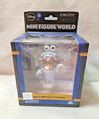 Disney Mini Figure World Boo in Monster Costume 3'' Figure Brand New Monsters Inc