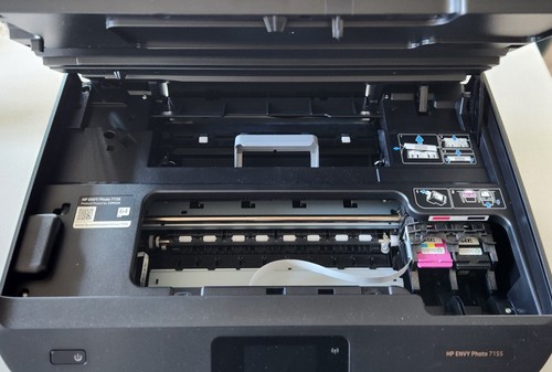 FOR PARTS HP Envy Photo 7155 All-In-One Thermal Inkjet Printer (Stuck on Bootup) - Picture 6 of 10