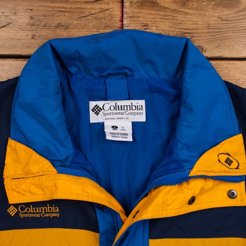 Abrigo de exterior Columbia vintage L azul - Imagen 3 de 6