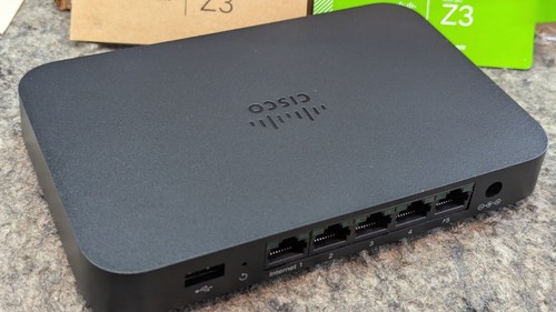 🔥Nieodebrany🔥 Cisco Meraki Z3 Wifi / 4P VPN Gateway Firewall z zasilaczem sieciowym - Zdjęcie 12 z 15