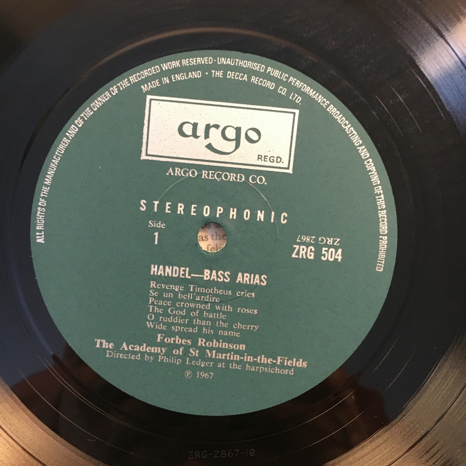 HANDEL Forbes Robinson eBay