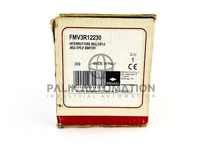 BREMAS FMV3R12230 Serie FMV Multiple position limit switches 1NO+1NC 500V NEW