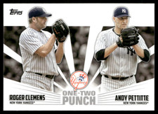 2023 Topps Series 1 - One-Two Punch Roger Clemens, Andy Pettitte #12P-6