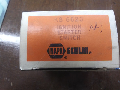 NAPA ECHLIN GENUINE REPLACEMENT PARTS IGNITION STARTER SWITCH PART # KS6623