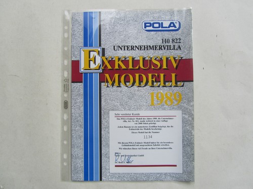POLA 822 - Modelo Exclusivo - Certificado Nº 1134 para Villa Emprendedora | Zustand: Gebraucht