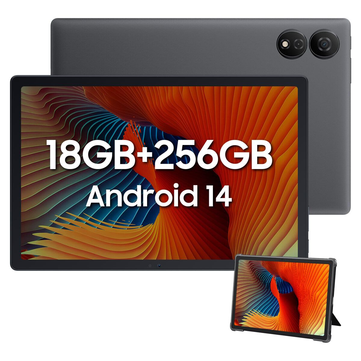 OSCAL Android 14 泣か タブレット 18GB+256GB+1TB拡張