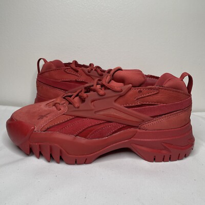 Reebok Cardi B Club C V2 Women's Shoes Sneakers Red Size